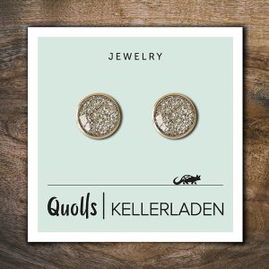 Quolls Kellerladen Schmuck Ohrstecker Gold Antik Gold